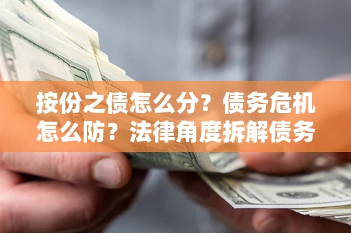 北京按份之债怎么分？债务危机怎么防？法律角度拆解债务分配与风险自保指南
