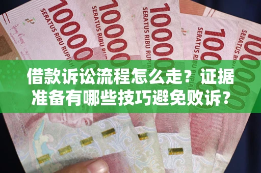 北京借款诉讼流程怎么走？证据准备有哪些技巧避免败诉？