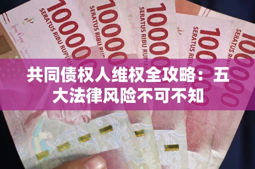 北京共同债权人维权全攻略：五大法律风险不可不知