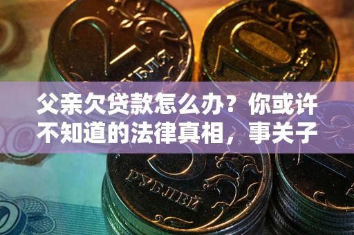 北京父亲欠贷款怎么办？你或许不知道的法律真相，事关子女未来