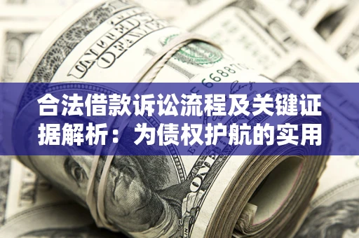 北京合法借款诉讼流程及关键证据解析：为债权护航的实用指南