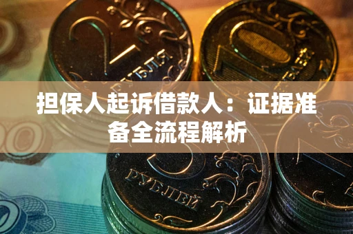 北京担保人起诉借款人：证据准备全流程解析