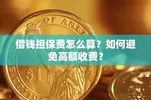 北京借钱担保费怎么算？如何避免高额收费？