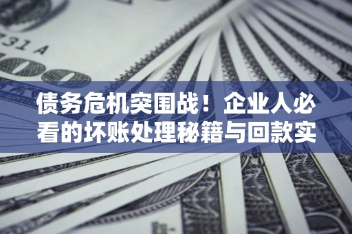 北京债务危机突围战！企业人必看的坏账处理秘籍与回款实战指南