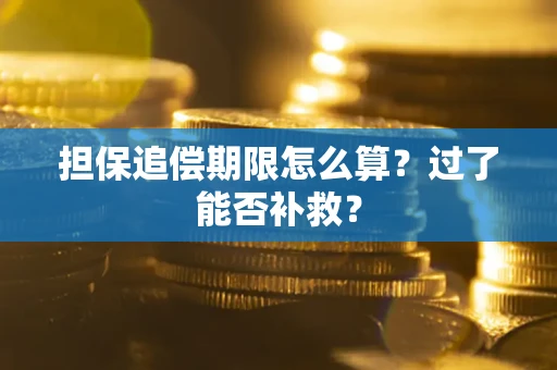 北京担保追偿期限怎么算？过了能否补救？